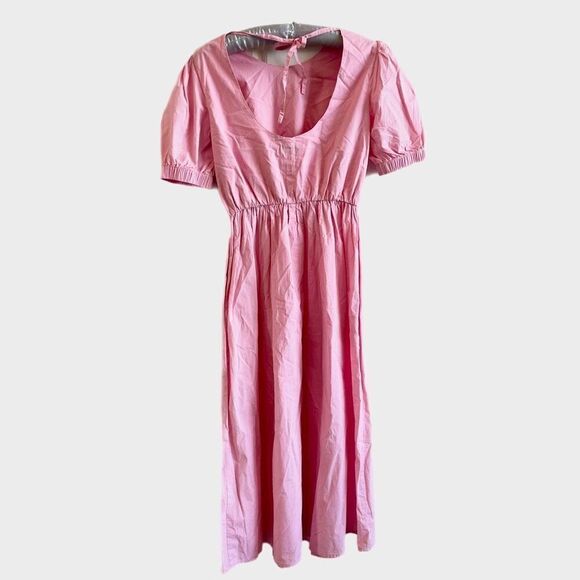 Greylin Adriana Poplin Midi Dress - Picture 3 of 5